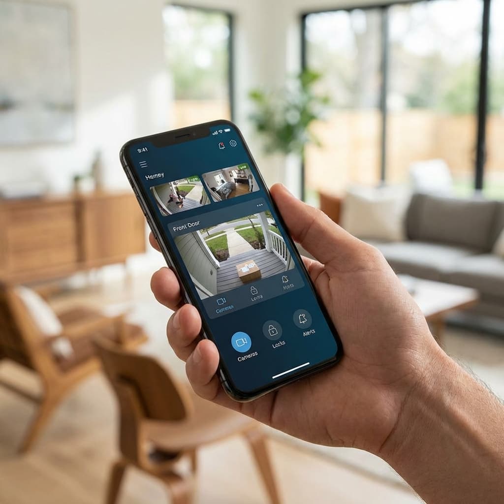 Control de seguridad desde el móvil